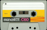 Compact Cassette Maxell LN 60 Type I Normal 1975 Europe
