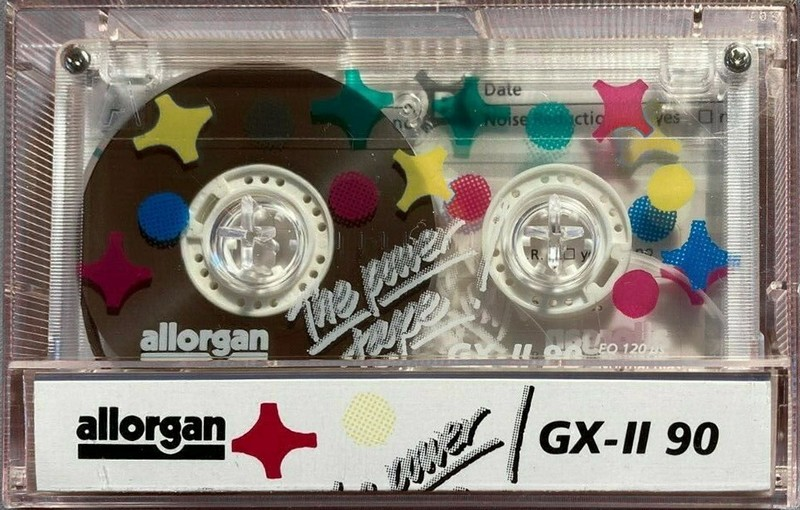 Compact Cassette Allorgan GX-II 90 Type I Normal 1988 Germany