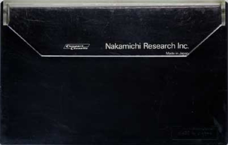 Compact Cassette Nakamichi EX II 90 Type I Normal 1976 Japan