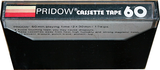 Compact Cassette Pridow 60 Type I Normal Europe