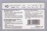 Compact Cassette Goldstar HD 60 Type I Normal 1986 Europe