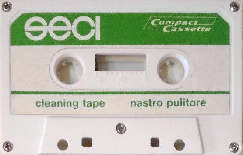 Compact Cassette Seci Cleaning Cassette 1977 Italy