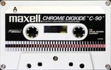 Compact Cassette Maxell 90 Type II Chrome 1970 Worldwide
