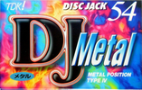 Compact Cassette TDK DJ Metal Disc Jack 54 "DJM-54N" Type IV Metal 1996 Japan