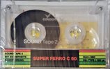 Compact Cassette Sound 2000 Sound Tape 2 60 "Condor" Type I Normal 1987 Germany