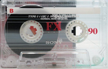 Compact Cassette Sony FX 90 "C-90FX1C" Type I Normal 1998 Europe