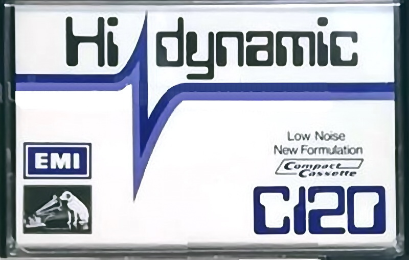 Compact Cassette EMI Hi Dynamic 120 Type I Normal 1980 Europe