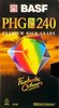 VHS, Video Home System BASF PHG 240 Type II Chrome 1996 Europe