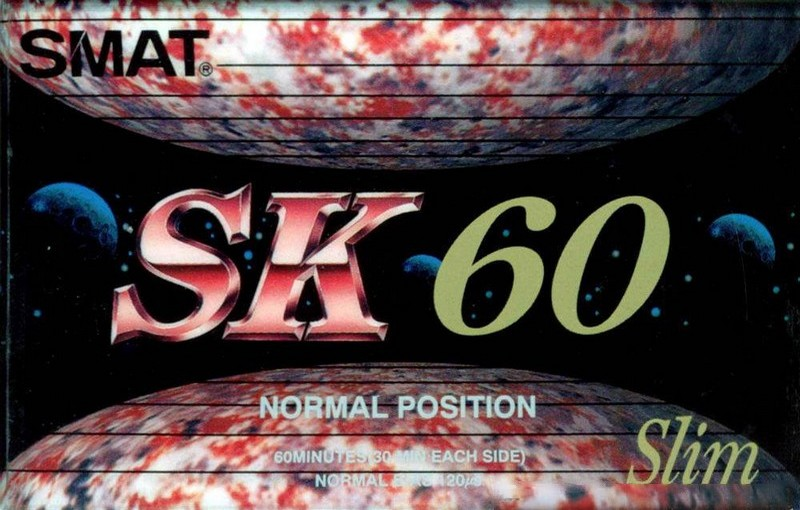 Compact Cassette Smat SK 60 Type I Normal 1992 South Korea