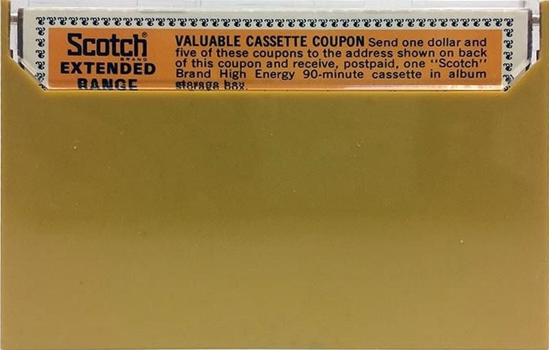Compact Cassette Scotch 60 Type I Normal 1972 USA