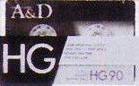 Compact Cassette A&D HG 90 Type I Normal 1989 Japan
