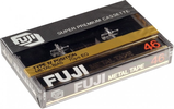 Compact Cassette Fuji Metal Tape 46 Type IV Metal 1980 Europe, North America