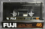 Compact Cassette Fuji Metal Tape 46 Type IV Metal 1980 Europe, North America