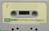 Compact Cassette EMITAPE 120 Type I Normal 1967 Europe