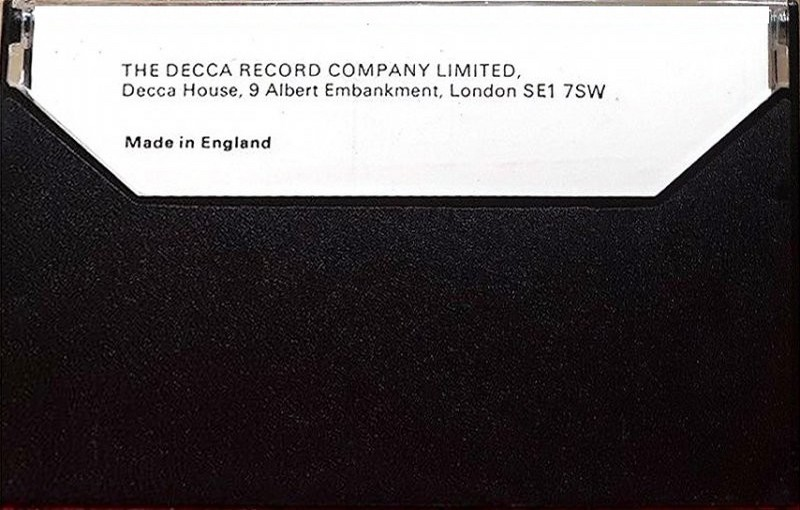 Compact Cassette DECCA 90 Type I Normal England