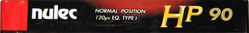 Compact Cassette Nulec HP 90 Type I Normal Europe