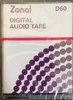 Digital Audio Tape Zonal 60 Type I Normal UK