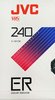 VHS, Video Home System JVC ER 240 Type I Normal 1989 Europe