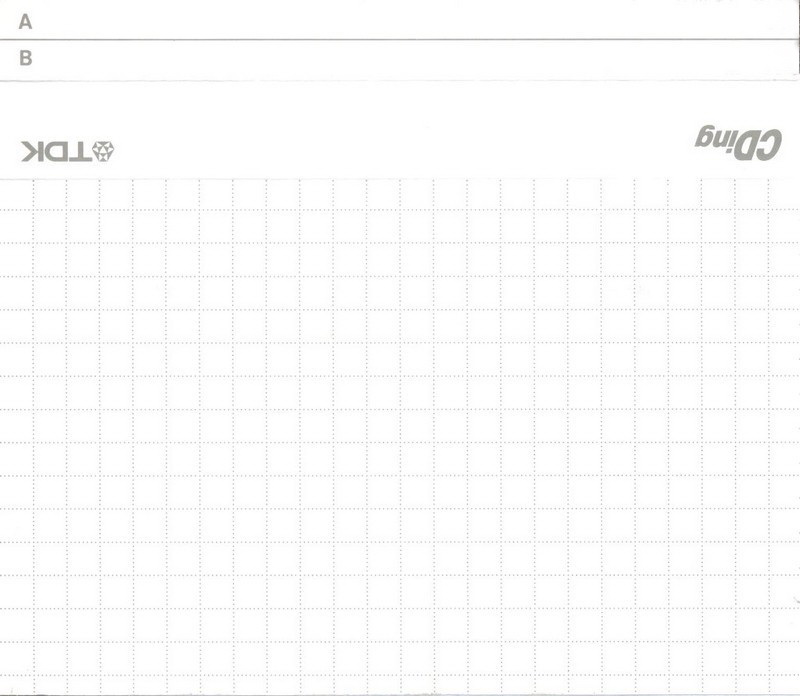 Compact Cassette TDK CDing 2 90 "CDING2-90BEC Colour Limited Edition" Type II Chrome 2001 Europe
