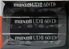 3 pack Maxell UDII / UD2 60 Type II Chrome 1988 Japan