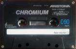 Compact Cassette Aristona Chromium 90 Type II Chrome 1978 Europe