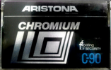 Compact Cassette Aristona Chromium 90 Type II Chrome 1978 Europe