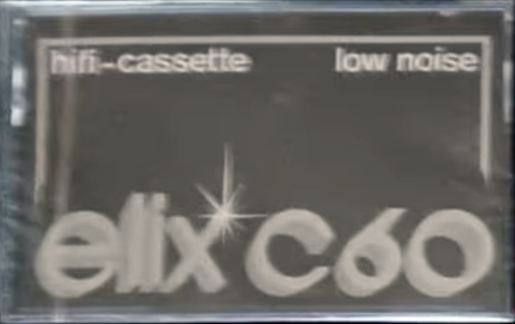 Compact Cassette Elix 60 Type I Normal Unknown Country