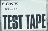 Compact Cassette Sony "WS-48B" Test Cassette Japan