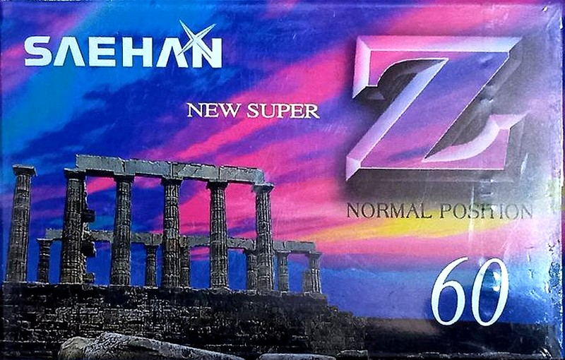 Compact Cassette Saehan New Super Z 60 Type I Normal Europe