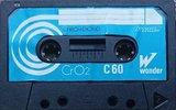 Compact Cassette Wonder 60 Type II Chrome 1975 France