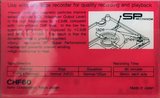 Compact Cassette Sony CHF 60 Type I Normal 1983 USA