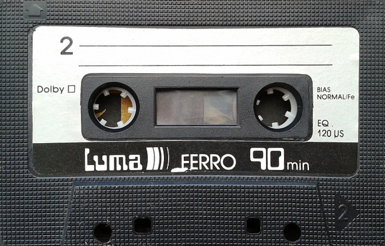 Compact Cassette Luma Ferro 90 Type I Normal 1980 Sweden