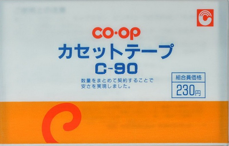 Compact Cassette CO-OP 90 Type I Normal Japan