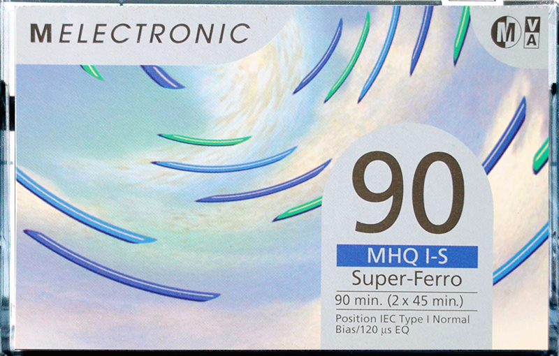 Compact Cassette Melectronic MHQ I-S 90 Type I Normal 1998 Switzerland