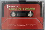 Compact Cassette WHSMITH Ferro 60 Type I Normal 1984 UK