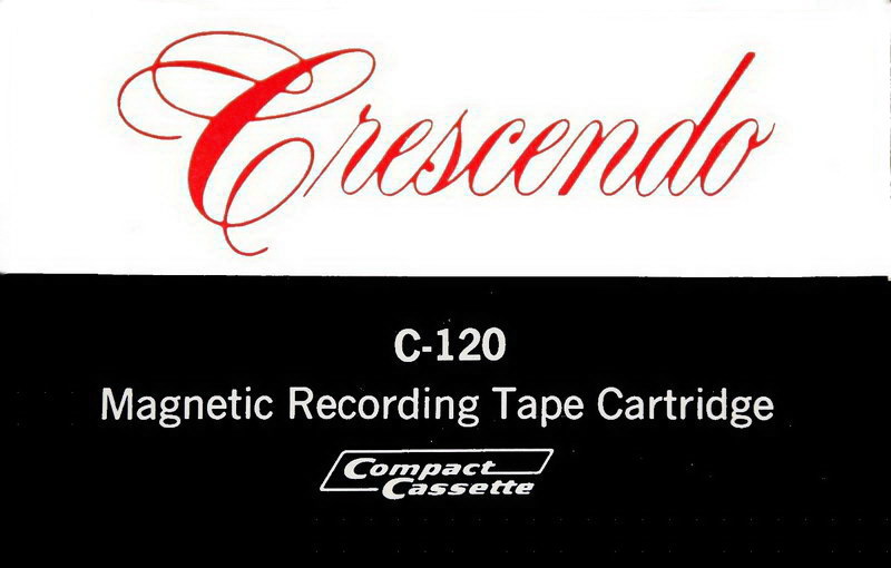 Compact Cassette Crescendo 120 Type I Normal 1970 USA