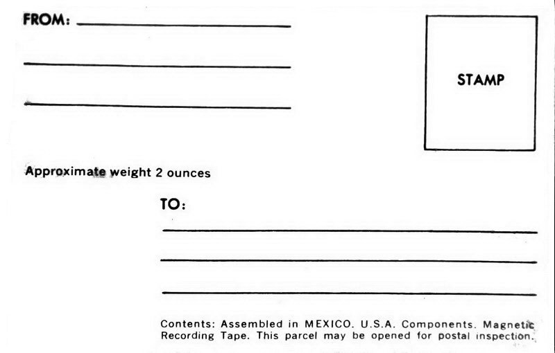 Compact Cassette Crescendo 120 Type I Normal 1970 USA