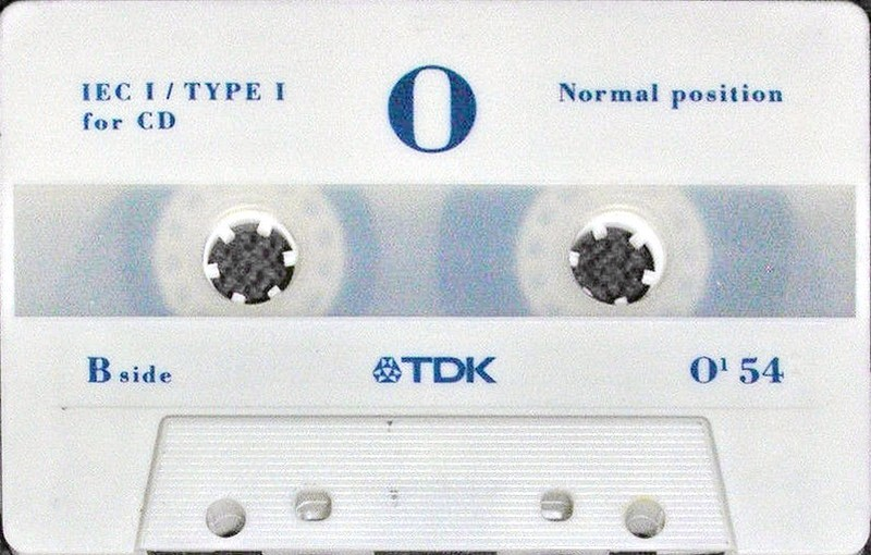 Compact Cassette TDK Optima 54 "O1" Type I Normal 1997 Europe