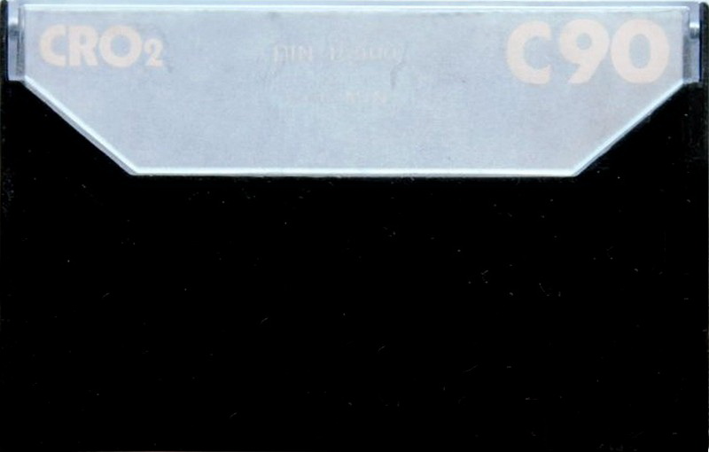 Compact Cassette No Name 90 Type II Chrome 1978 Hong Kong