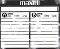 Compact Cassette Maxell UDII-CD 60 Type II Chrome 1998 Europe