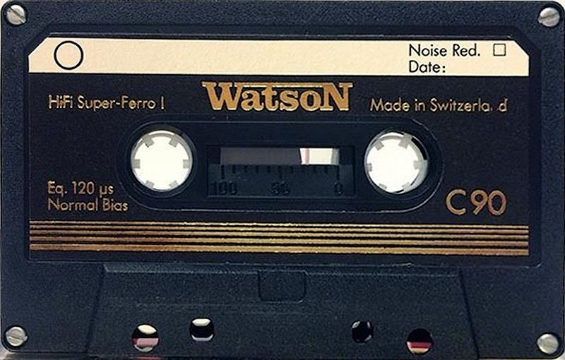 Compact Cassette Watson Super Ferro 90 Type I Normal 1979 Europe