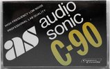 Compact Cassette Audio Sonic 90 "white" Type I Normal Europe
