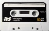 Compact Cassette Audio Sonic 90 "white" Type I Normal Europe