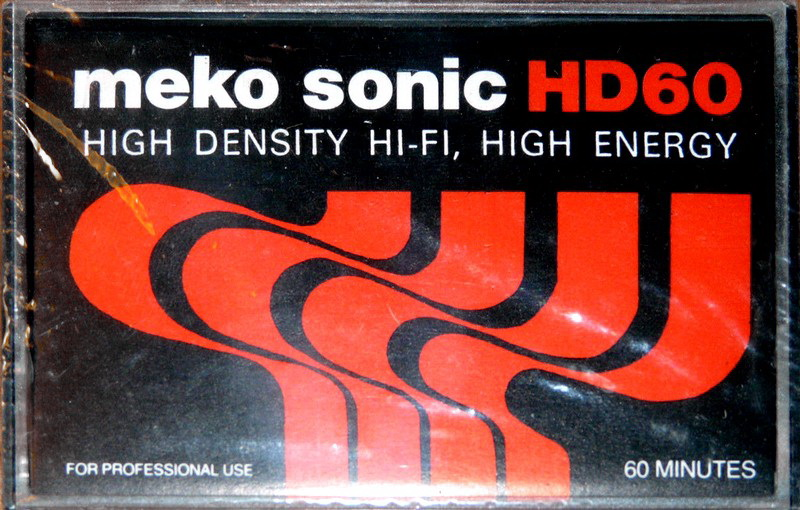 Compact Cassette Meko Sonic 60 Type I Normal Hong Kong