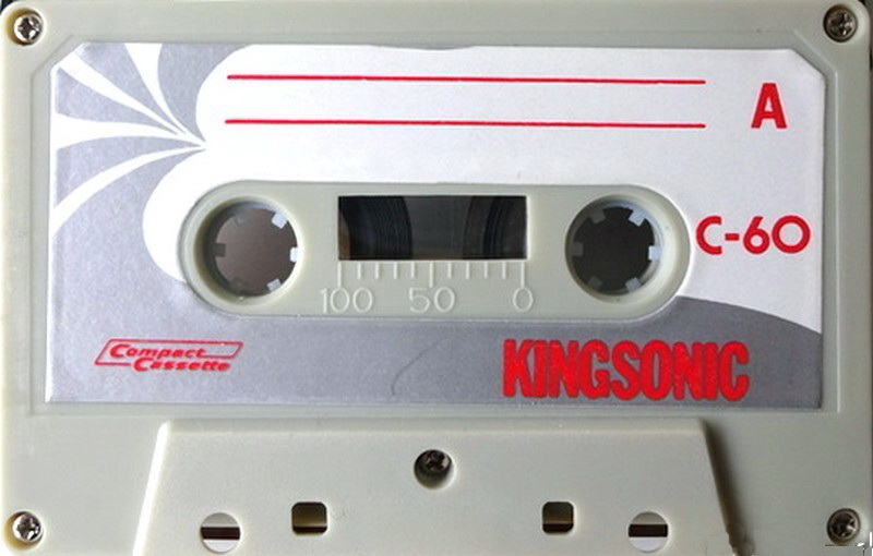 Compact Cassette Kingsonic 60 Type I Normal 1978 Hong Kong
