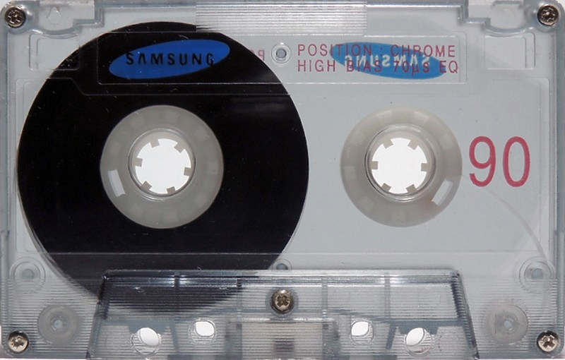 Compact Cassette Samsung SQX 90 Type II Chrome USA