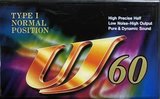 Compact Cassette Maxell UJ 60 "UJ-60S" Type I Normal 2000 Japan