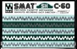 Compact Cassette Smat SH 60 Type II Chrome 1977 Europe