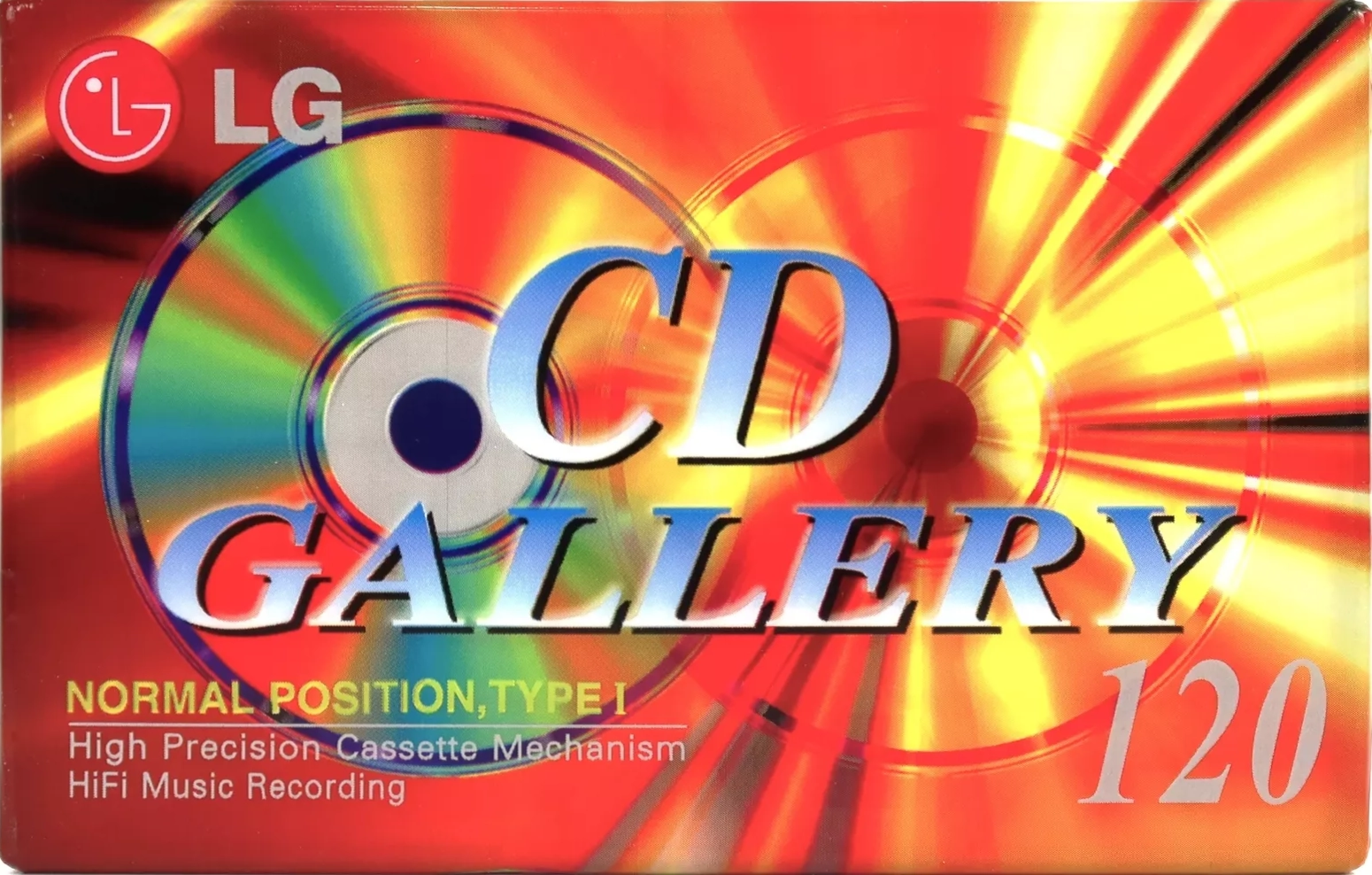 Compact Cassette LG CD Gallery 120 Type I Normal 1997 South Korea