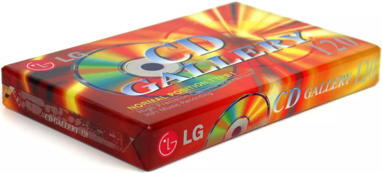 Compact Cassette LG CD Gallery 120 Type I Normal 1997 South Korea